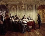 Johann Peter Hasenclever, Hieronymus Jobs at His Exam